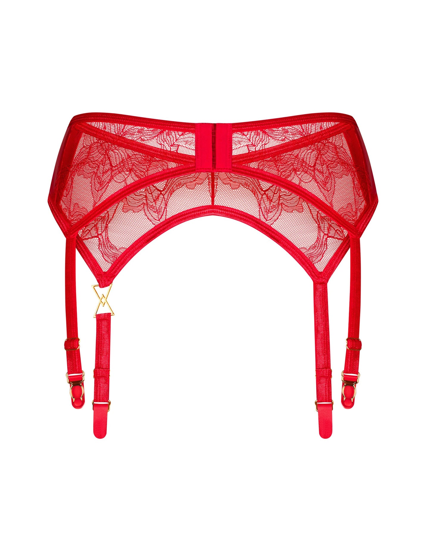Obsessive - Aliosa Garter Belt - Red – Suspender Belt