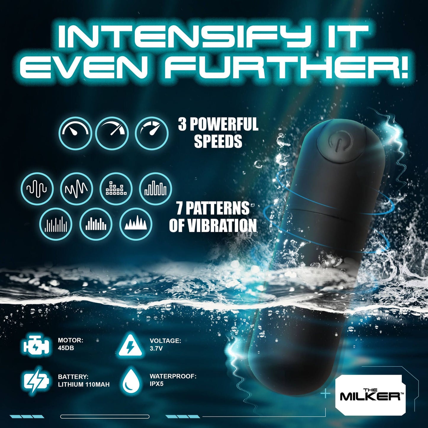 Xr Brands - The Milker Stamina - Preto