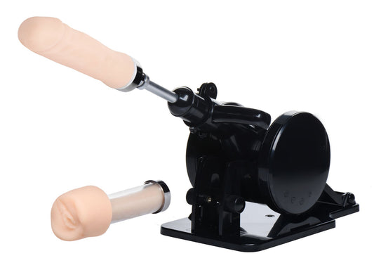 XR Brands - Robo Fuk Adjustable Sex Machine - Black – Thrusting Sex Machine