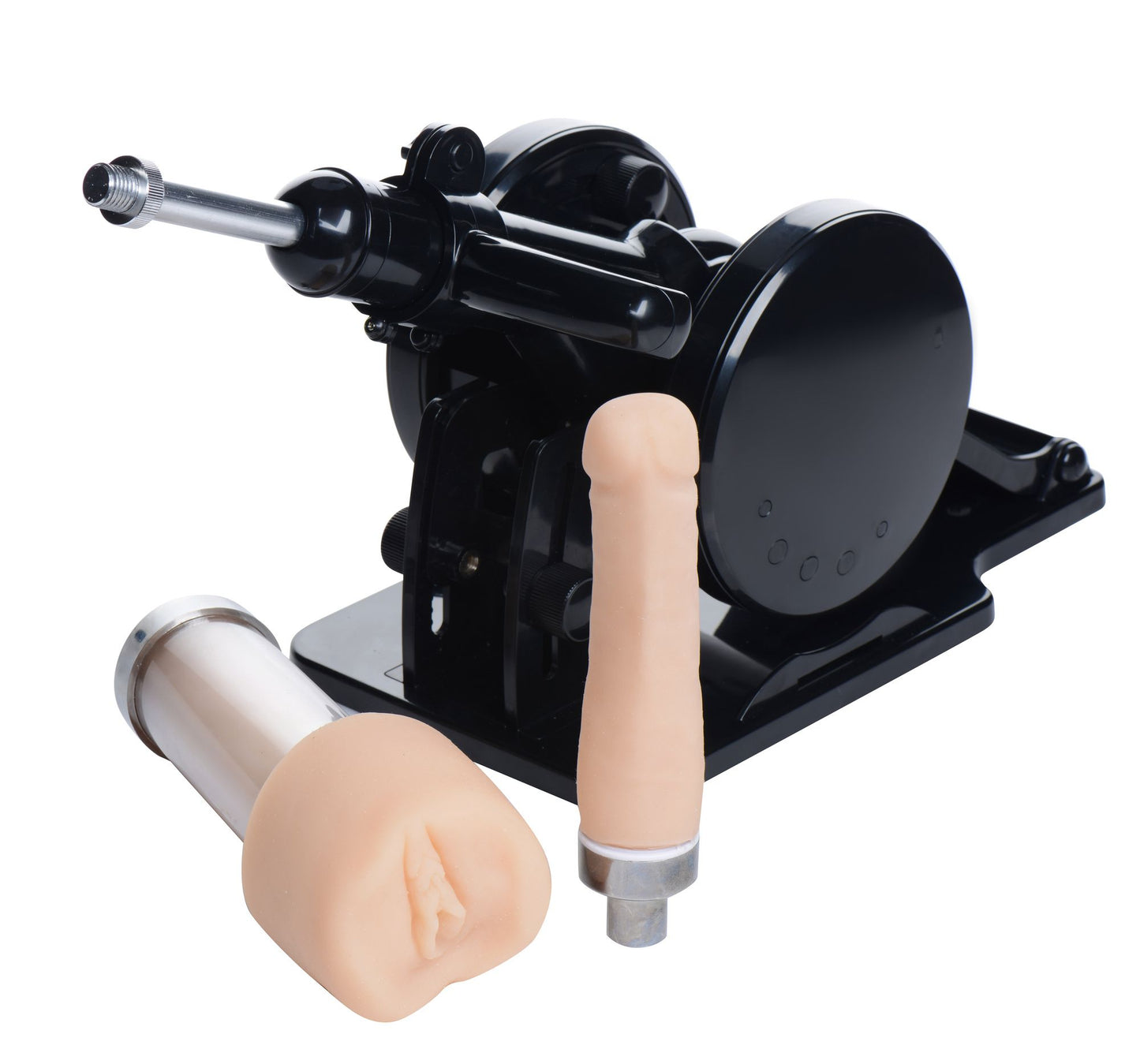 XR Brands - Robo Fuk Adjustable Sex Machine - Black – Thrusting Sex Machine