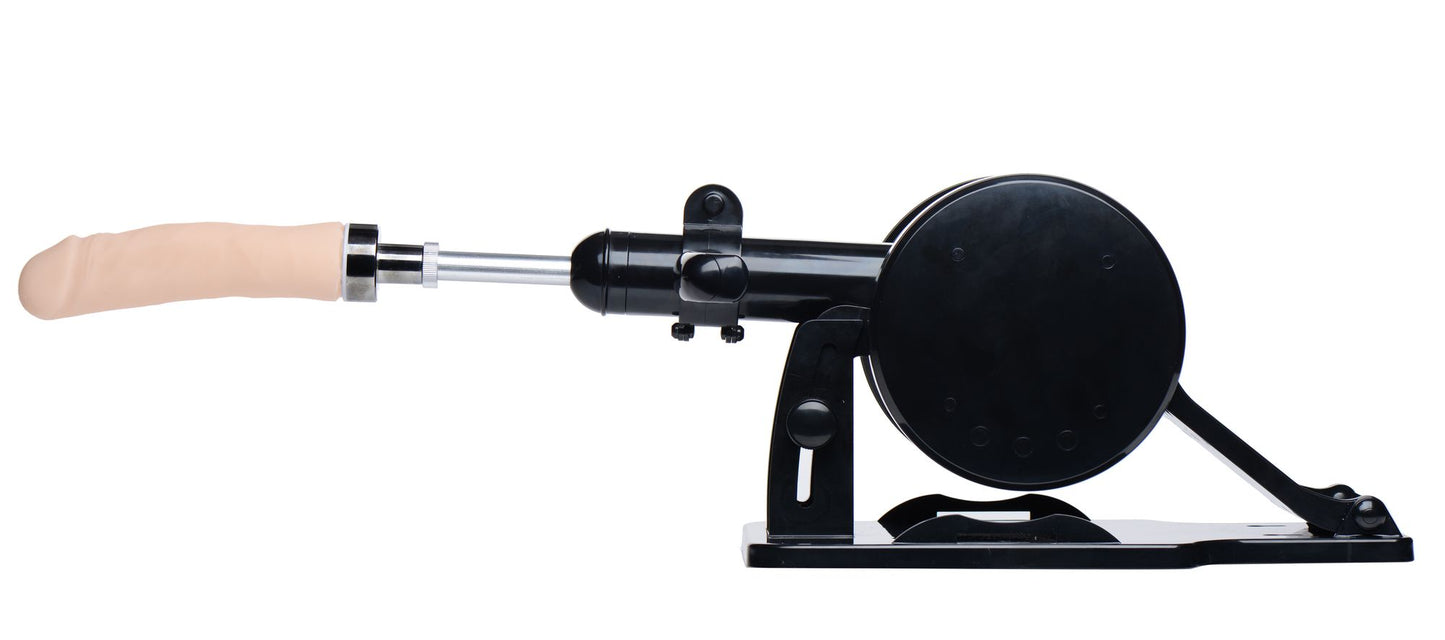 XR Brands - Robo Fuk Adjustable Sex Machine - Black – Thrusting Sex Machine