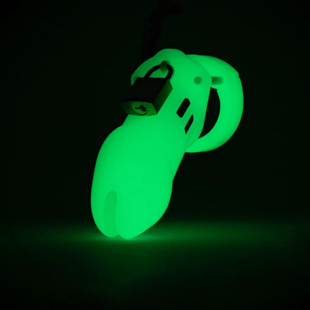 CB-X - Dispositivo de Castidade Fluorescente