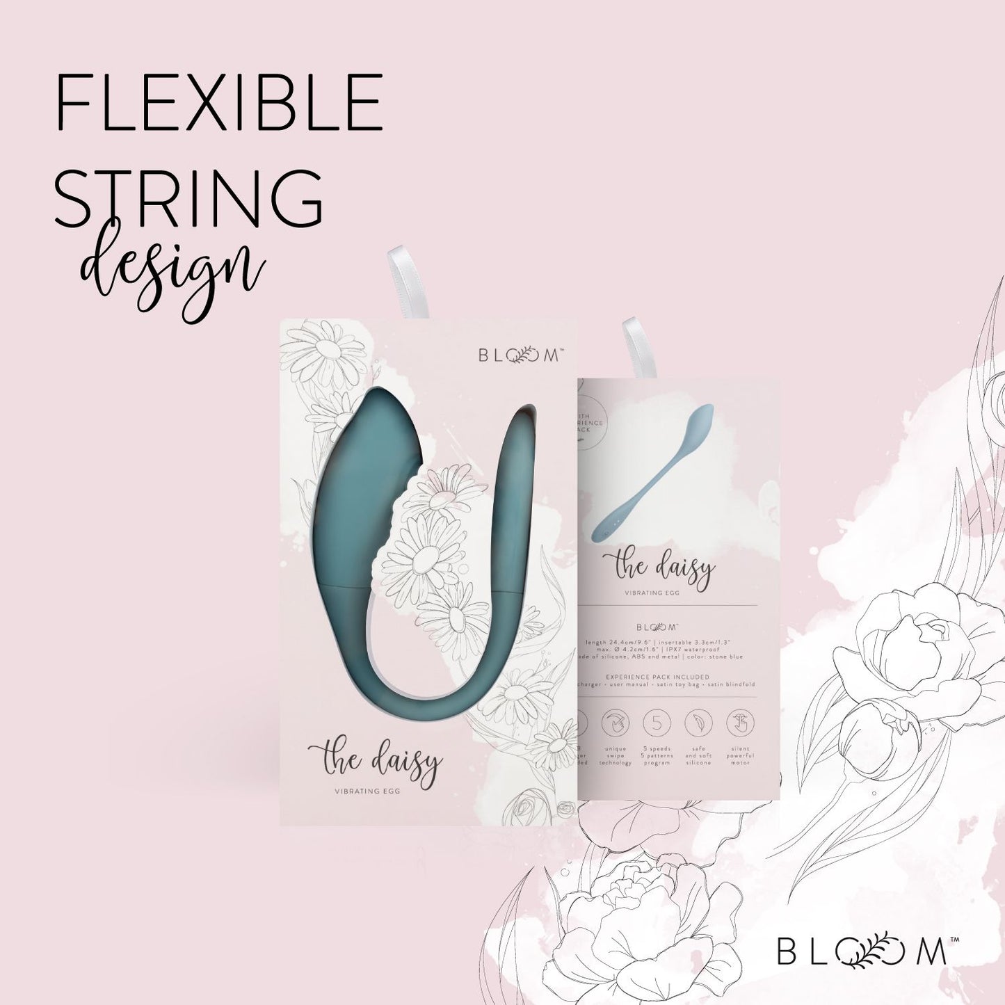 Bloom - The Daisy Vibrating Egg - Green