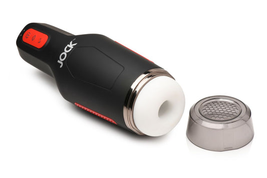 Jock - Sucking & Vibrating Masturbator Rechargeable – Automatic Masturbator