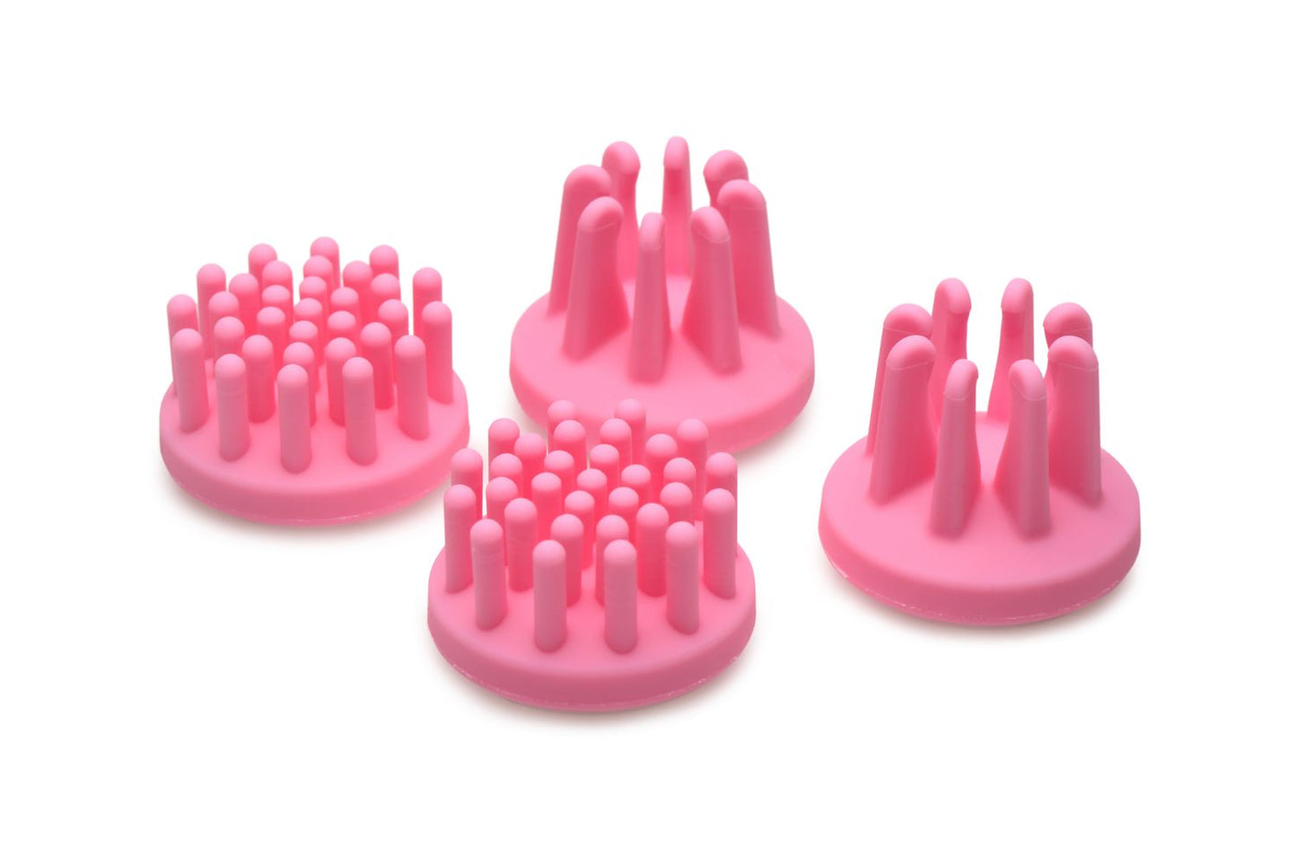 Size Matters - Rotating Nipple Suckers - 4 Attachments – Nipple Suction Cups