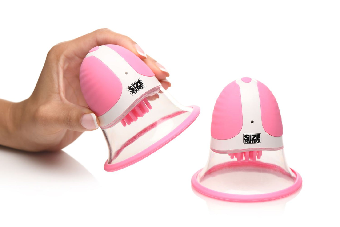Size Matters - Rotating Nipple Suckers - 4 Attachments – Nipple Suction Cups