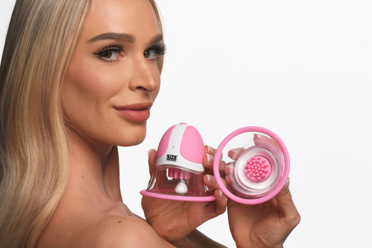 Size Matters - Rotating Nipple Suckers - 4 Attachments – Nipple Suction Cups