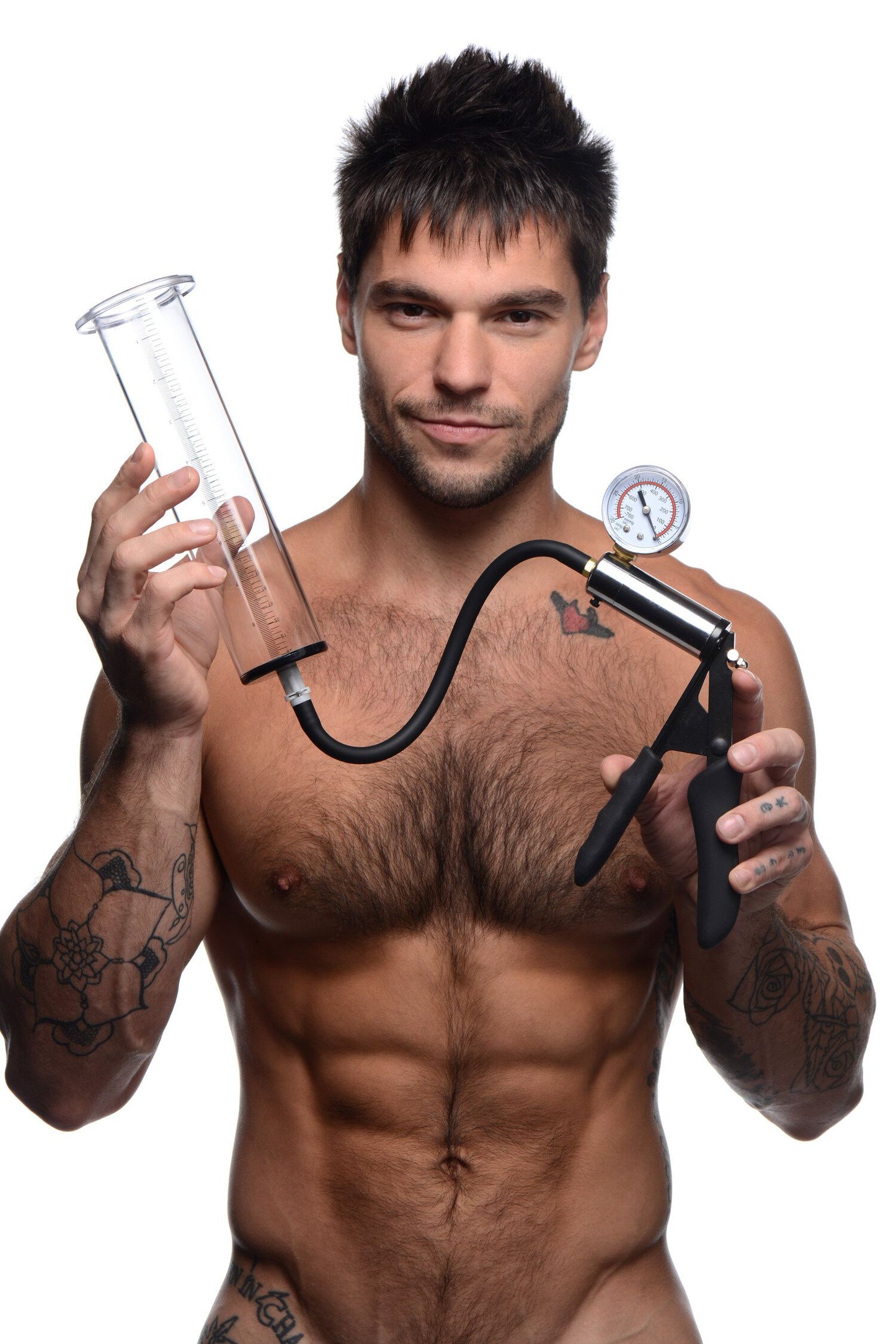 Size Matters - Penis Pump Kit - Transparent Cylinder Ø 5cm – Electric Penis Pump
