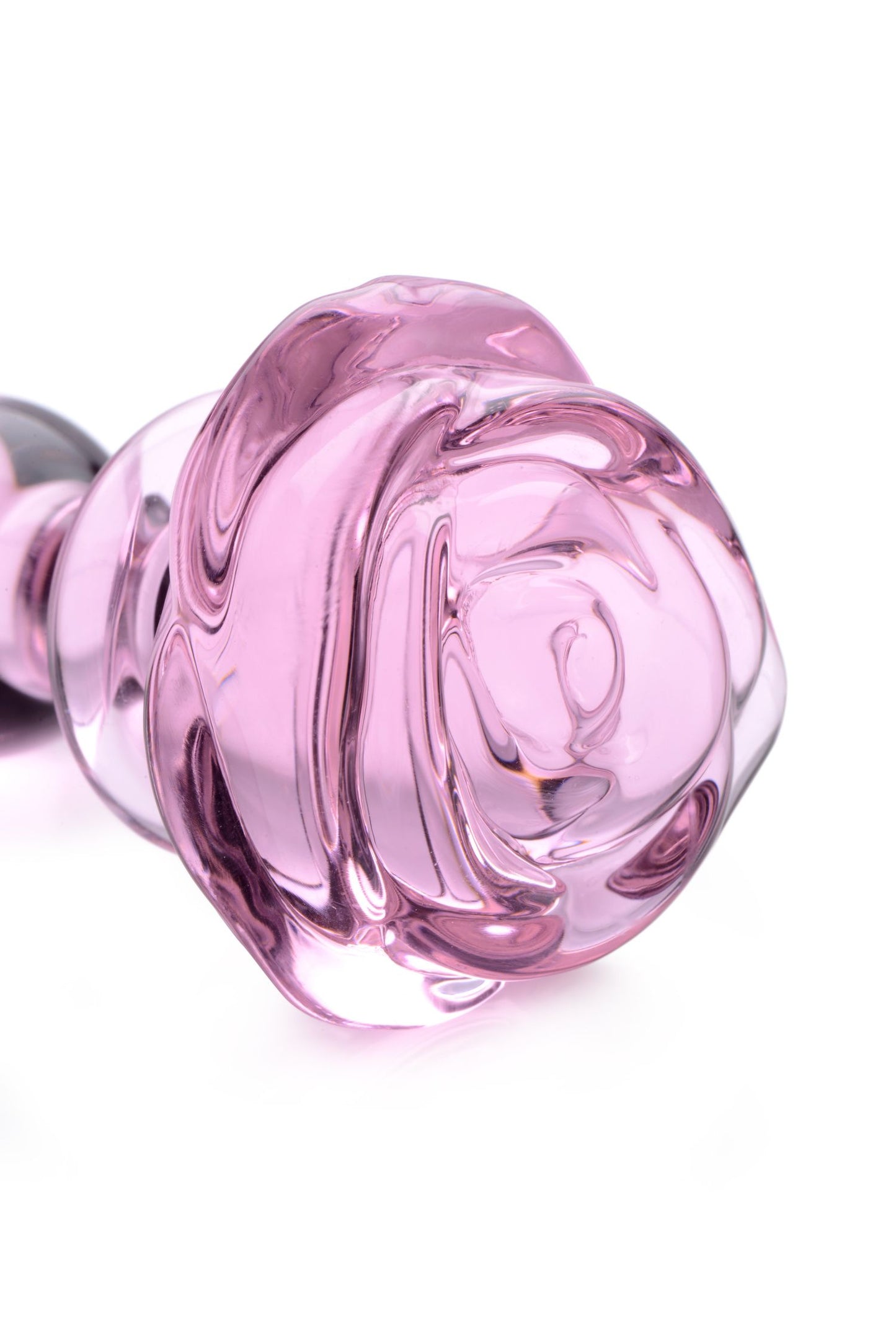 BOOTY SPARKS - Plug Anal em Vidro Rosa Pequeno - Cor-de-rosa