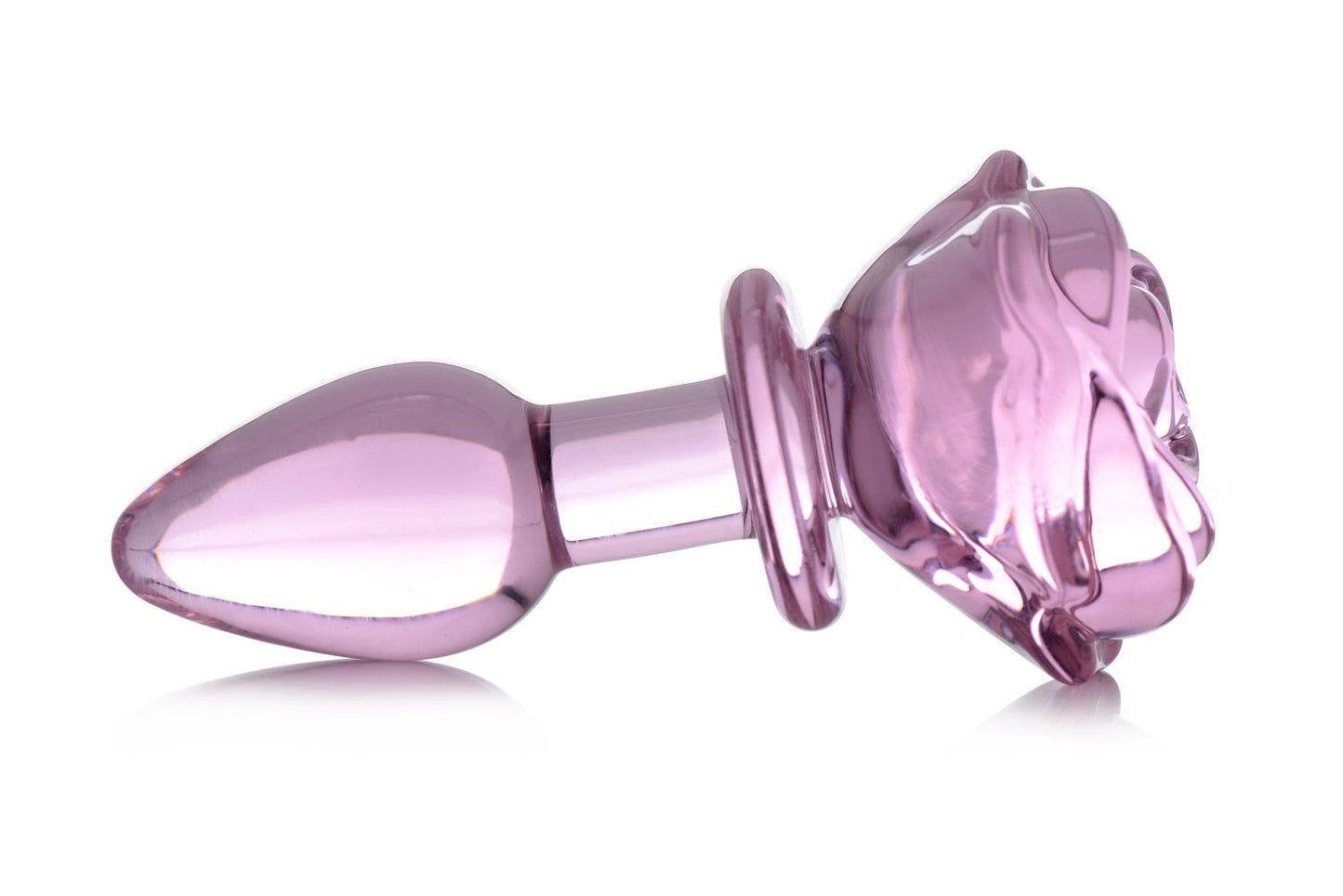 BOOTY SPARKS - Plug Anal em Vidro Rosa Pequeno - Cor-de-rosa