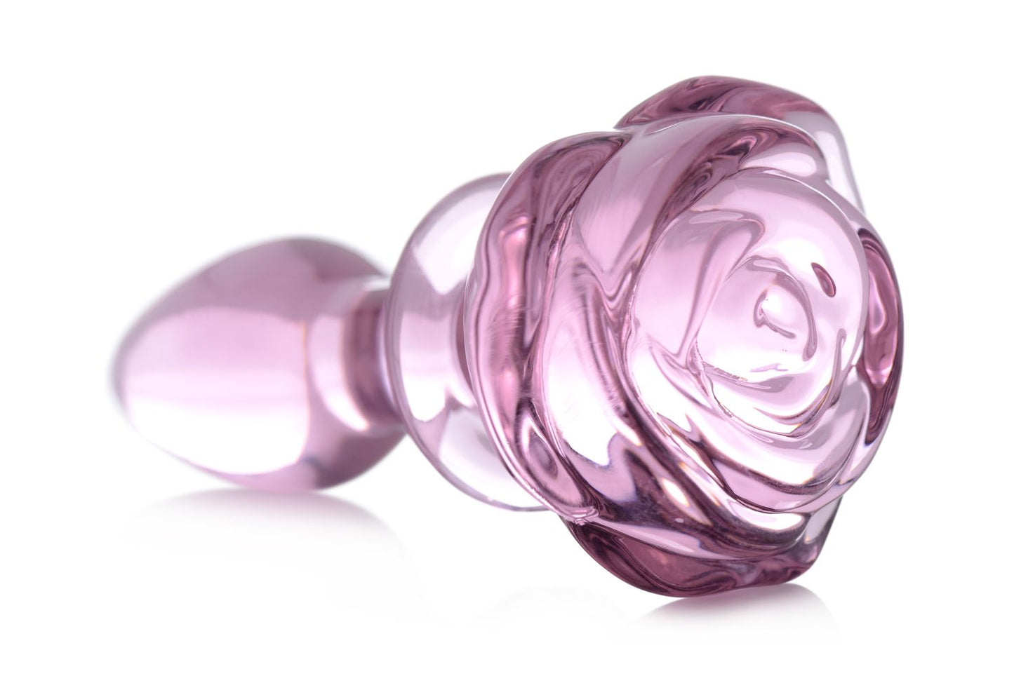 BOOTY SPARKS - Plug Anal em Vidro Rosa Pequeno - Cor-de-rosa