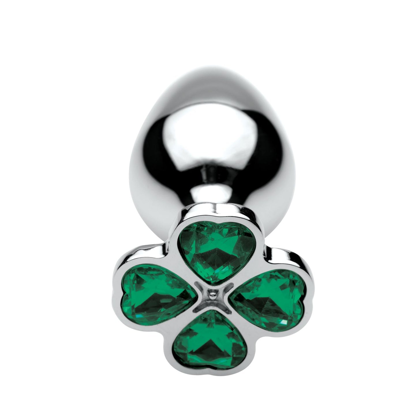 Booty Sparks - Lucky Clover Anal Plug - Medium Green