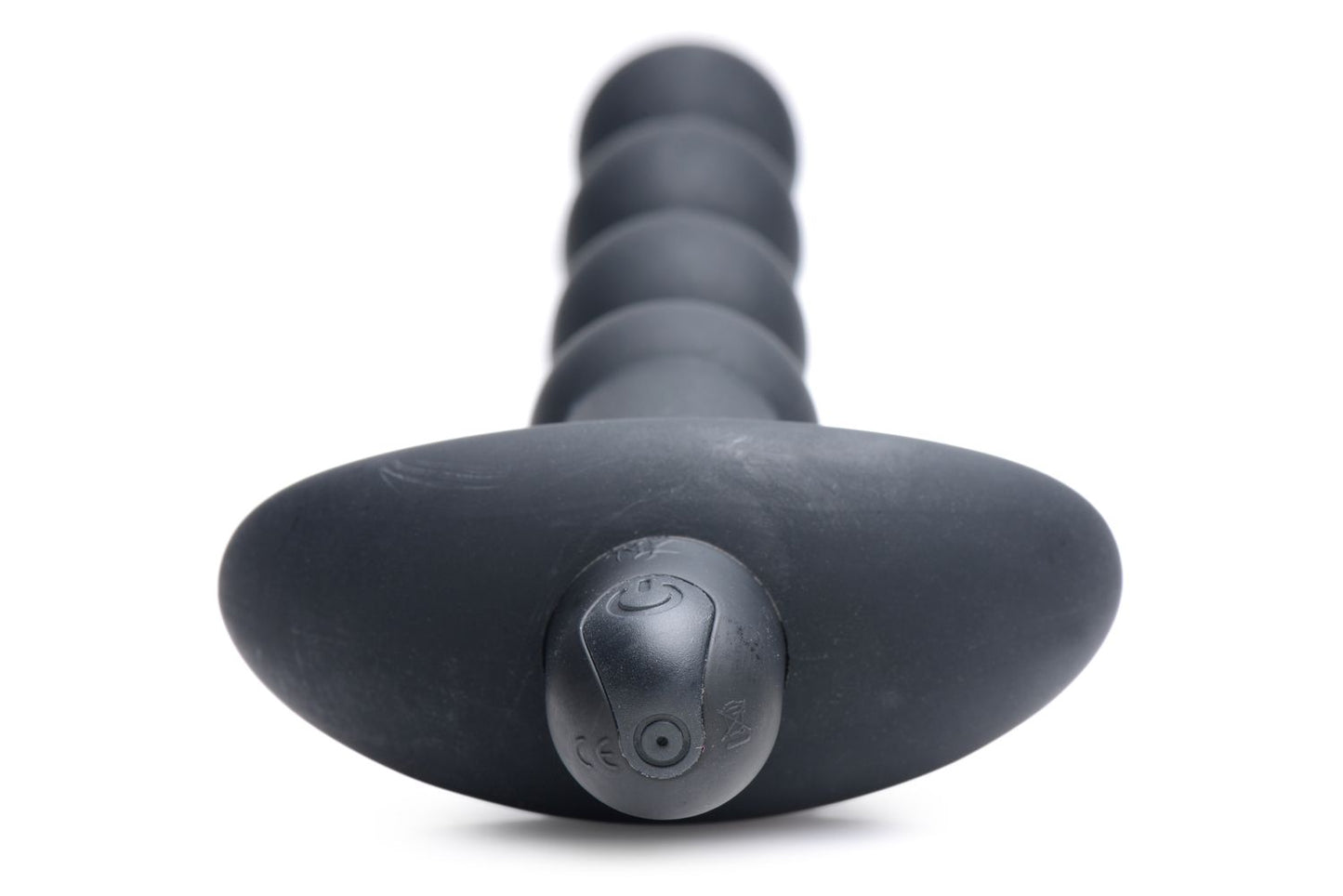 Bang! - 28x Remote Control Vibrating Silicone Anal Beads - Black