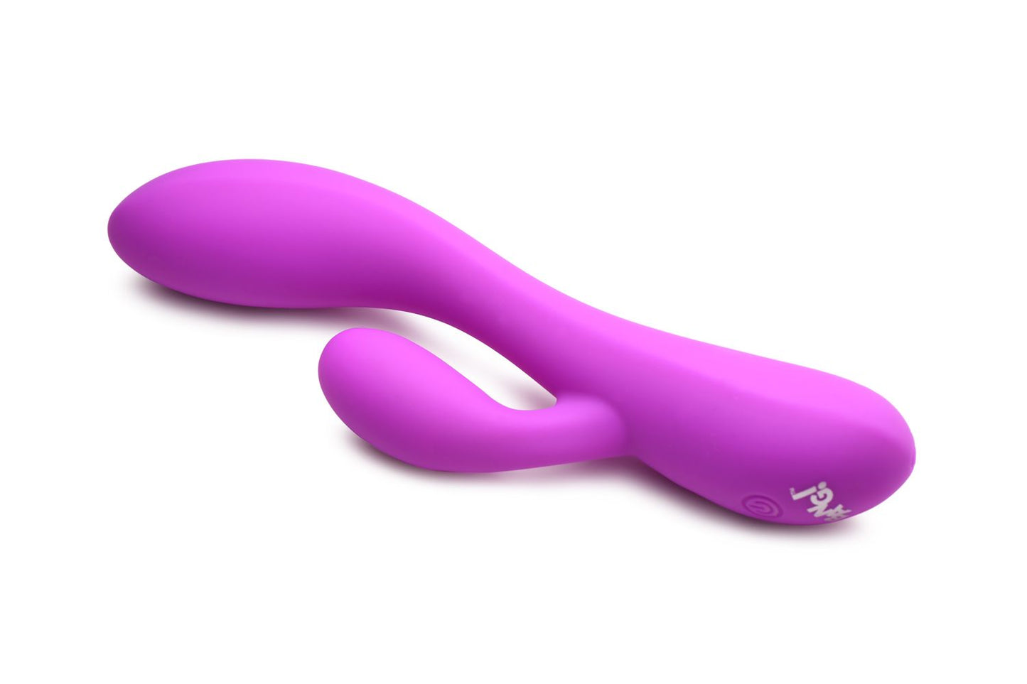 BANG! - Vibrador de Coelho Flexível com Estimulação Dupla - Roxo
