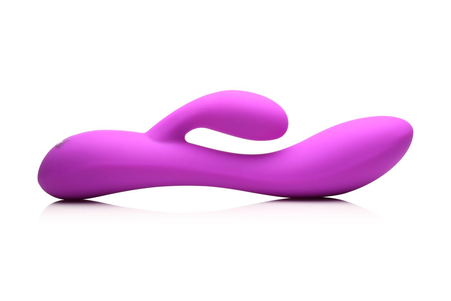 BANG! - Vibrador de Coelho Flexível com Estimulação Dupla - Roxo