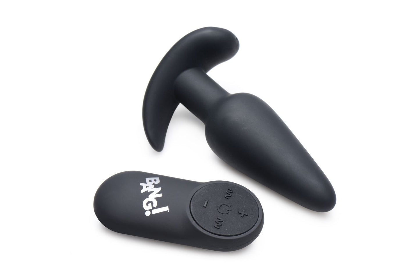 BANG! - Vibrador Anal com Controlo Remoto - Preto