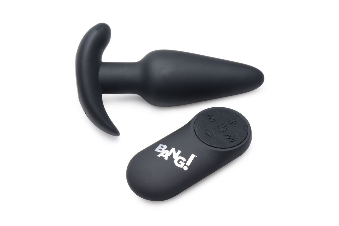 BANG! - Vibrador Anal com Controlo Remoto - Preto