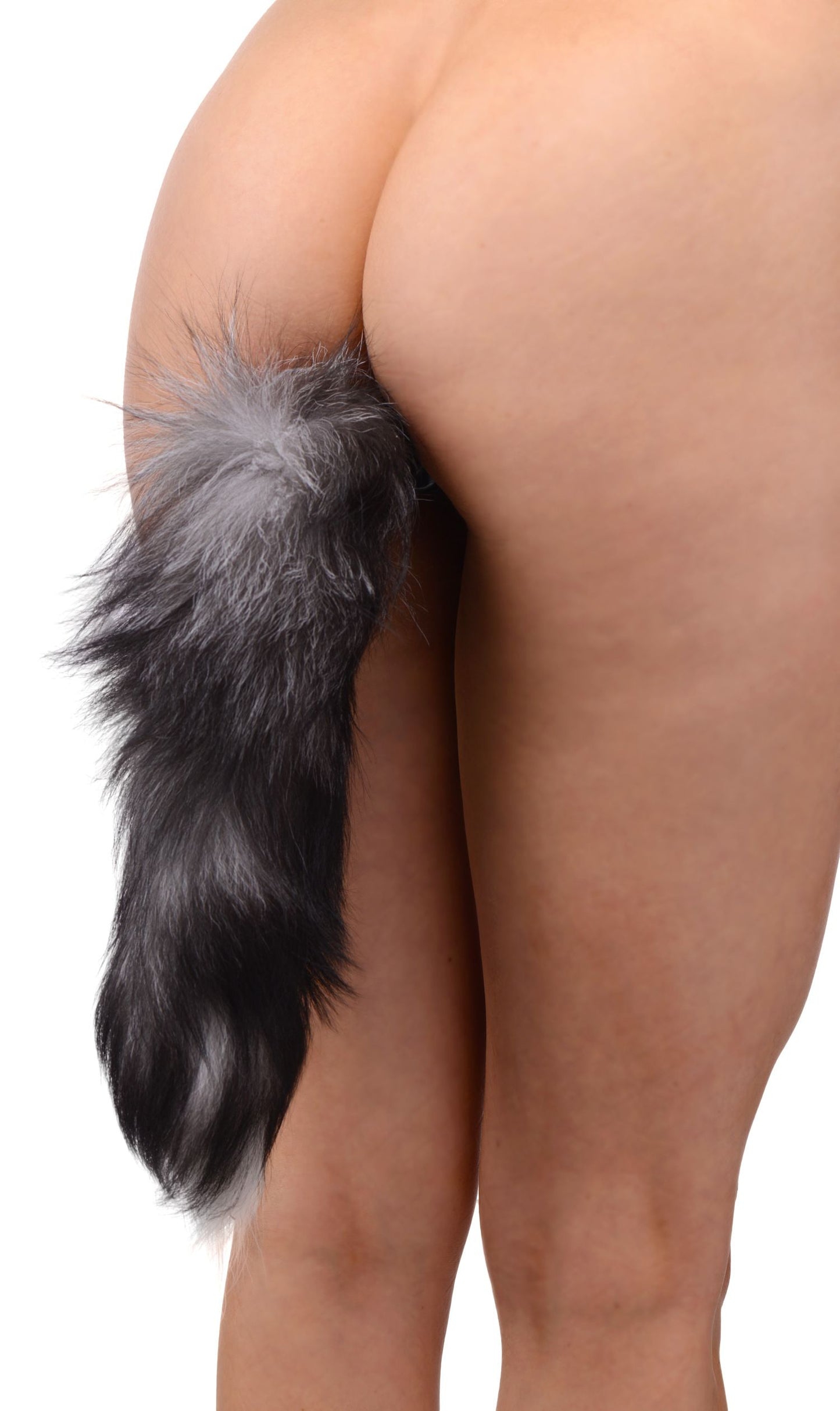 Tailz - Fox Tail Anal Plug - Black/White – Butt Plug