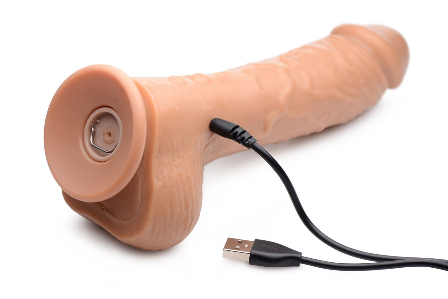 Loadz - Vibrating Squirting Dildo -21,5 cm & Medium Tone – Vibrating Dildo