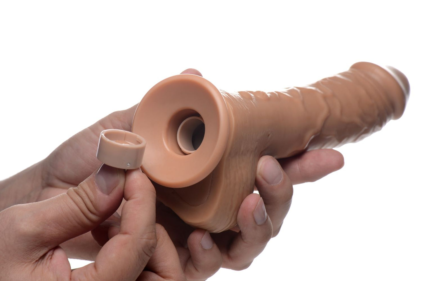 Loadz - Vibrating Squirting Dildo -21,5 cm & Medium Tone – Vibrating Dildo