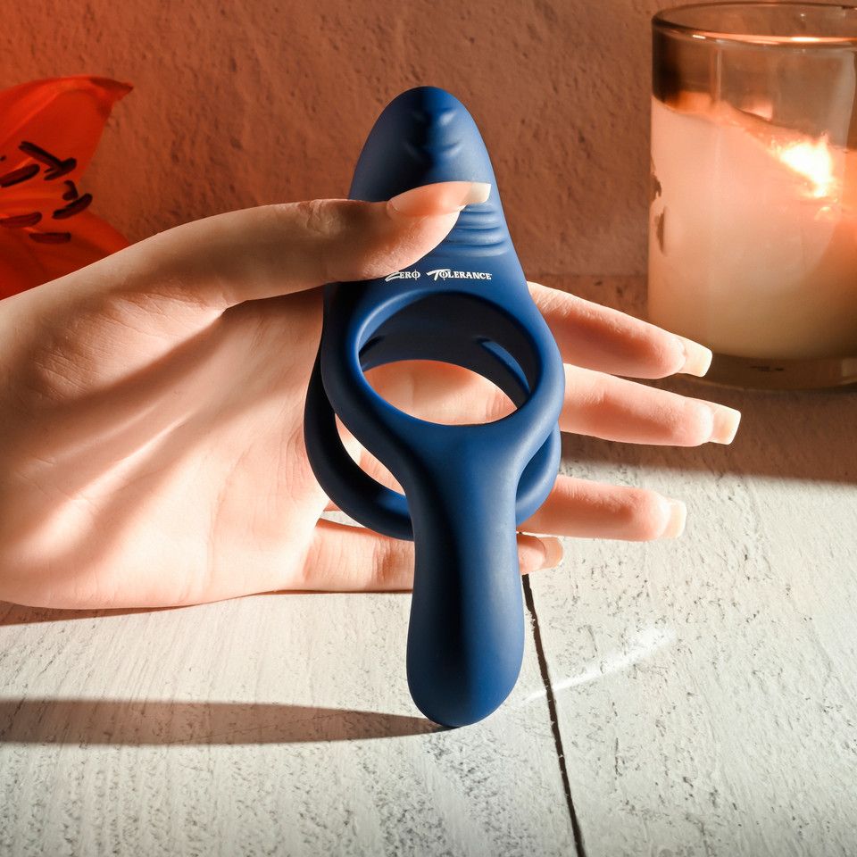 Zero Tolerance - Ring Around The Rosy Vibrating Cock Ring – Rechargeable Vibrating Cock Ring