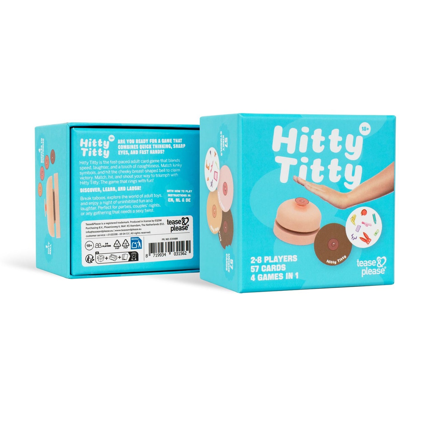 Tease & Please - Hitty Titty Card Game - Adult Game – Sex Game