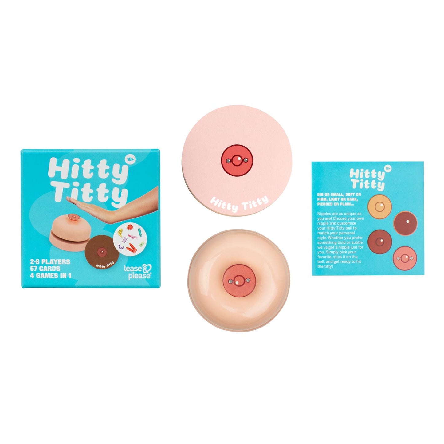 Tease & Please - Hitty Titty Card Game - Adult Game – Sex Game