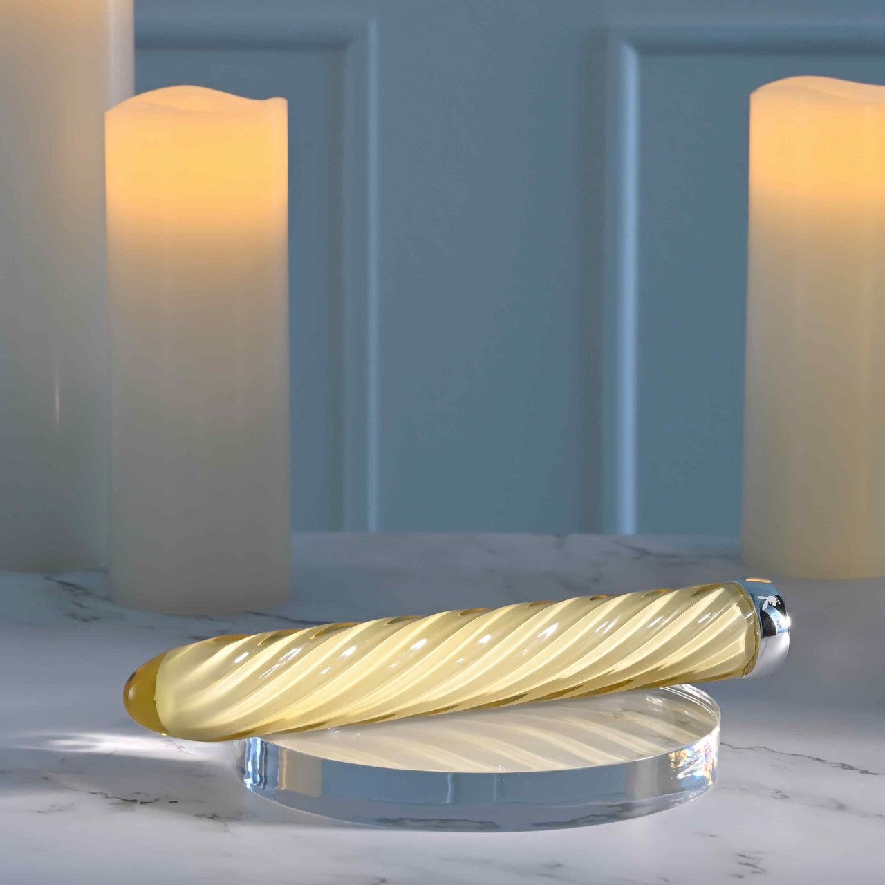 Playboy - Twist of Fate Glass Dildo