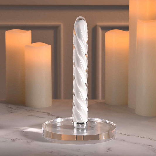 Playboy - In A Twist Glass Vibrator – Clitoral Vibrator