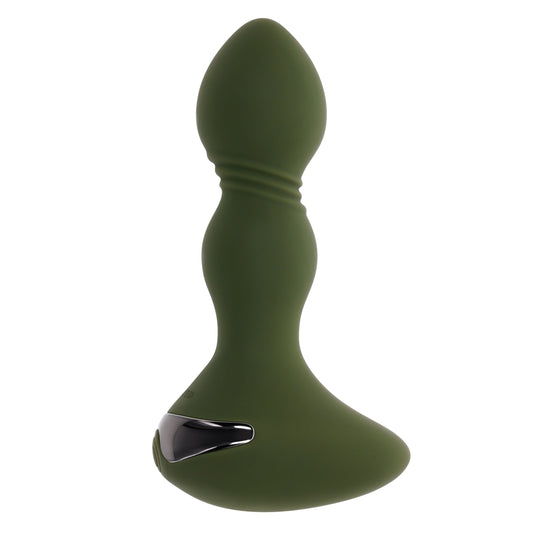 Evolved - Lieutenant Vibrating Anal Plug - 12 cm – Vibrating Butt Plug