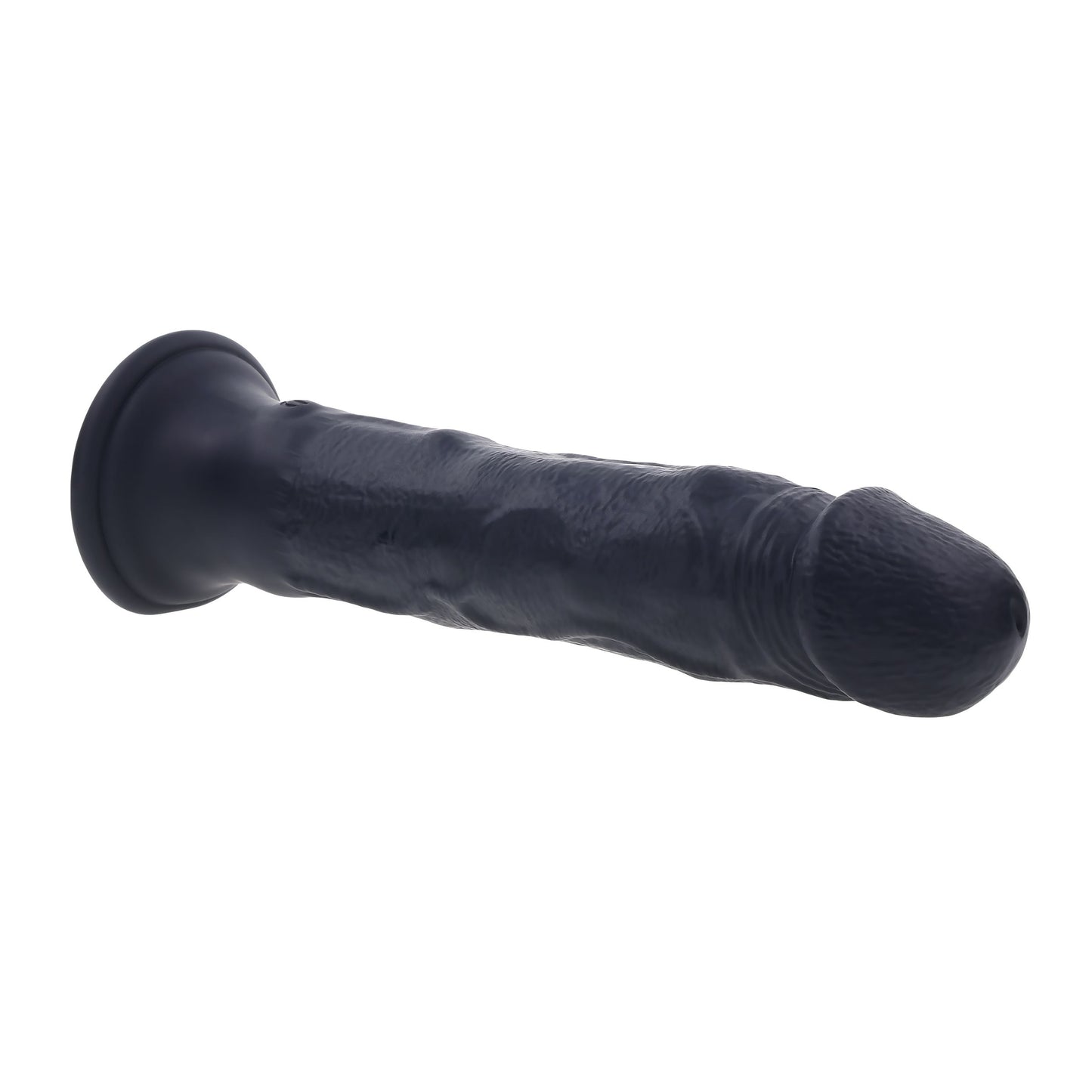 Evolved - Black Thunder Vibrating Dildo - 25 cm – Realistic Dildo