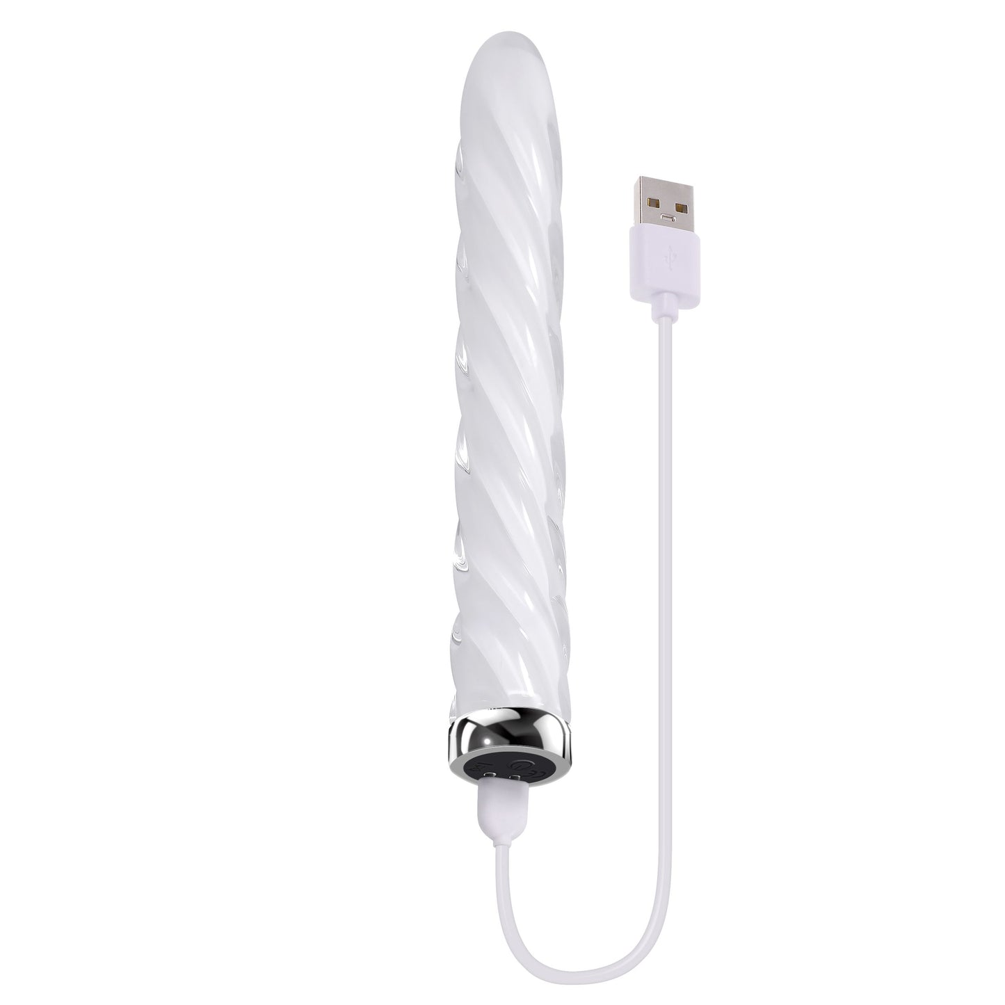 Playboy - Vibrador de Vidro em Espiral