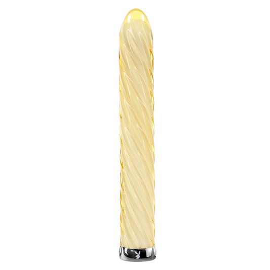 Playboy - Twist of Fate Glass Dildo