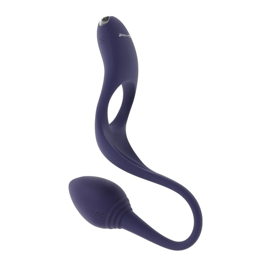 Zero Tolerance - Tip To Tail Vibrating Cock Ring with Butt Plug – Vibrating Butt Plug