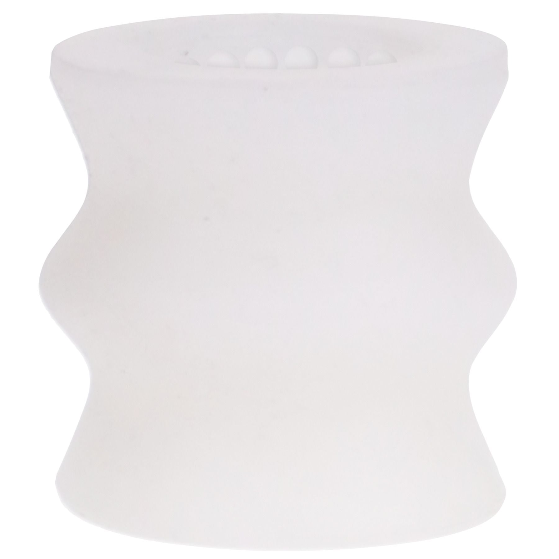 Doc Johnson - GoodHead Glow Helping Head Silicone - White