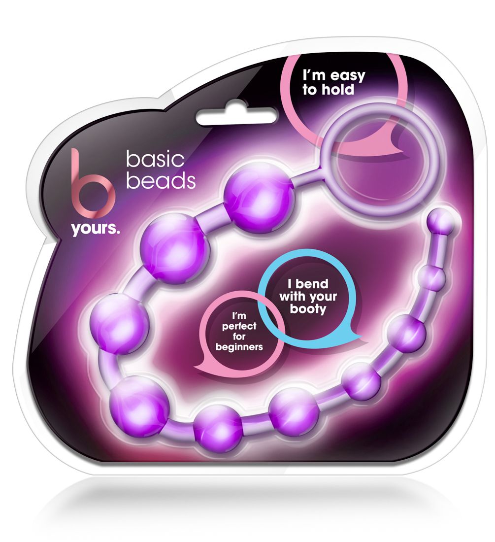 B Yours - Basic Beads - Purple – Anal Beads