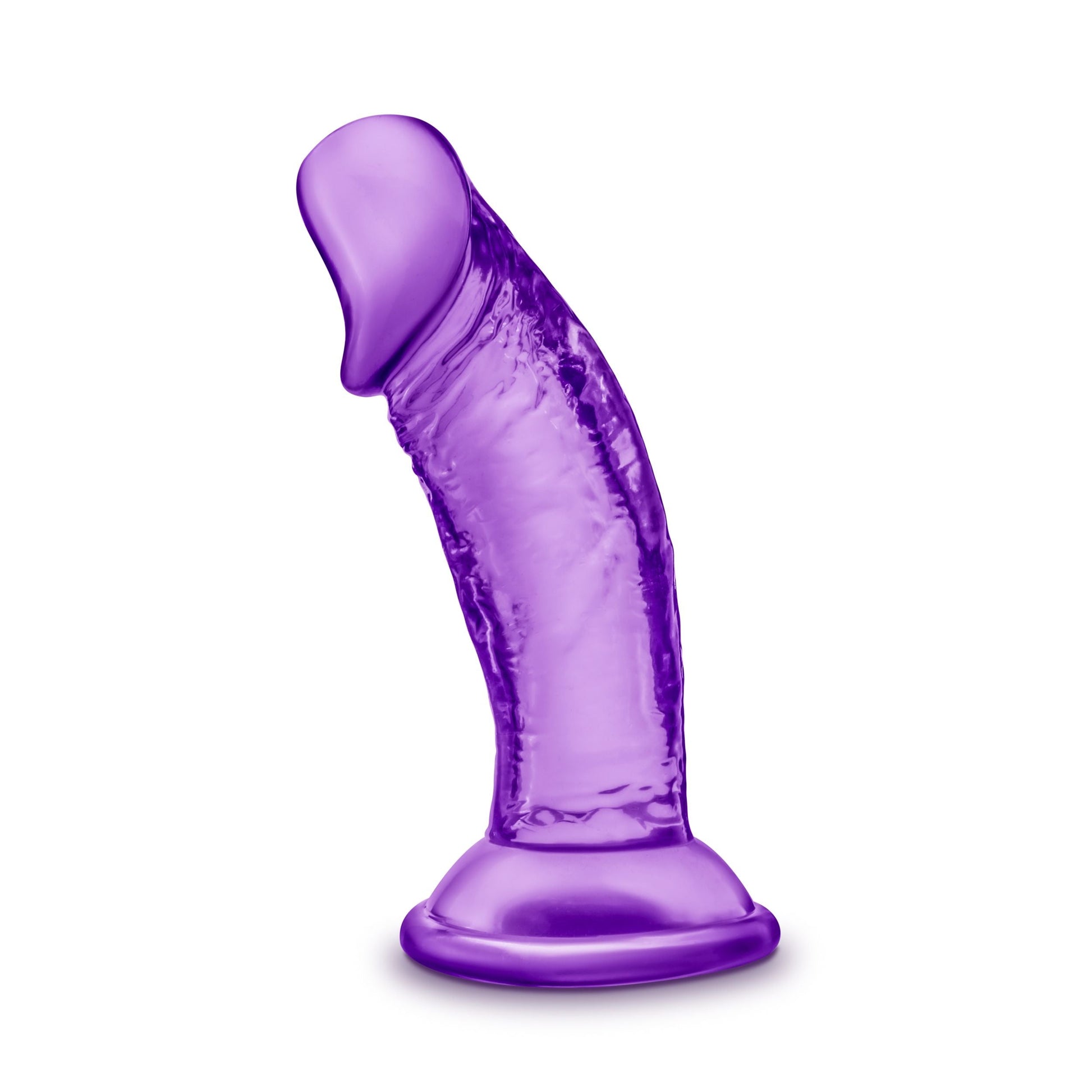 B Yours - Sweet N' Small 4 Inch Dildo with Suction Cup Purple