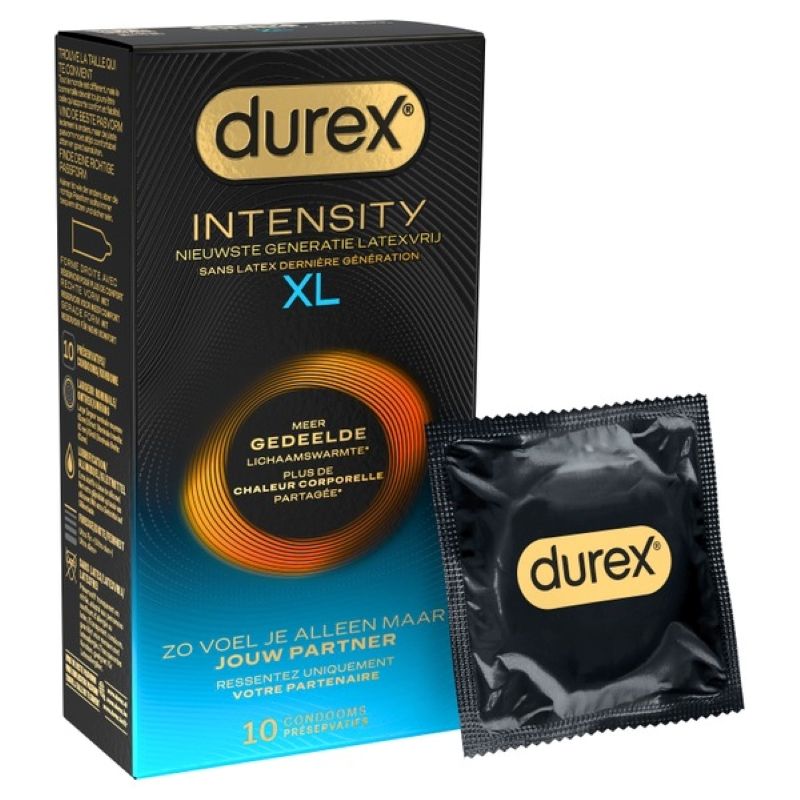 Durex - Intensity XL Condoms - 10 pcs – Large Condoms