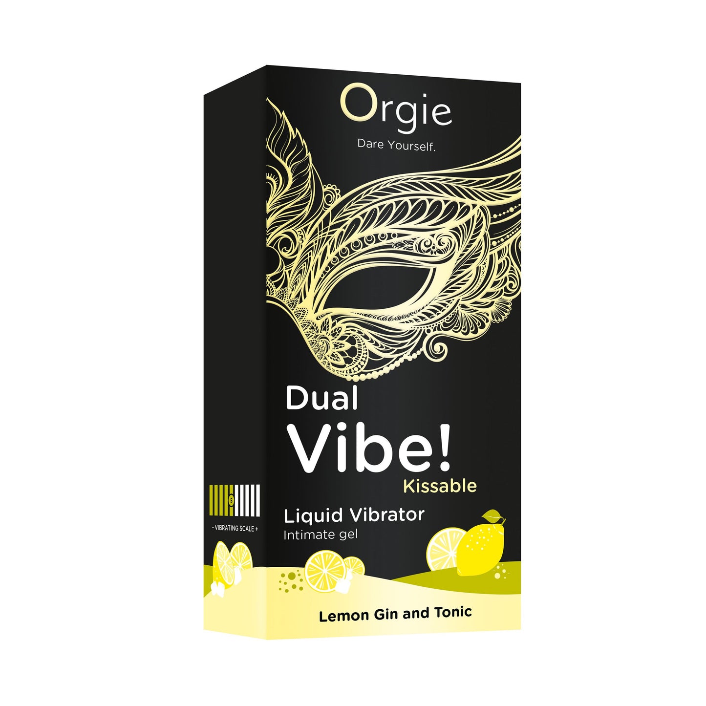 Orgie - Vibrador Líquido Dual Vibe Gin Tónico de Limão