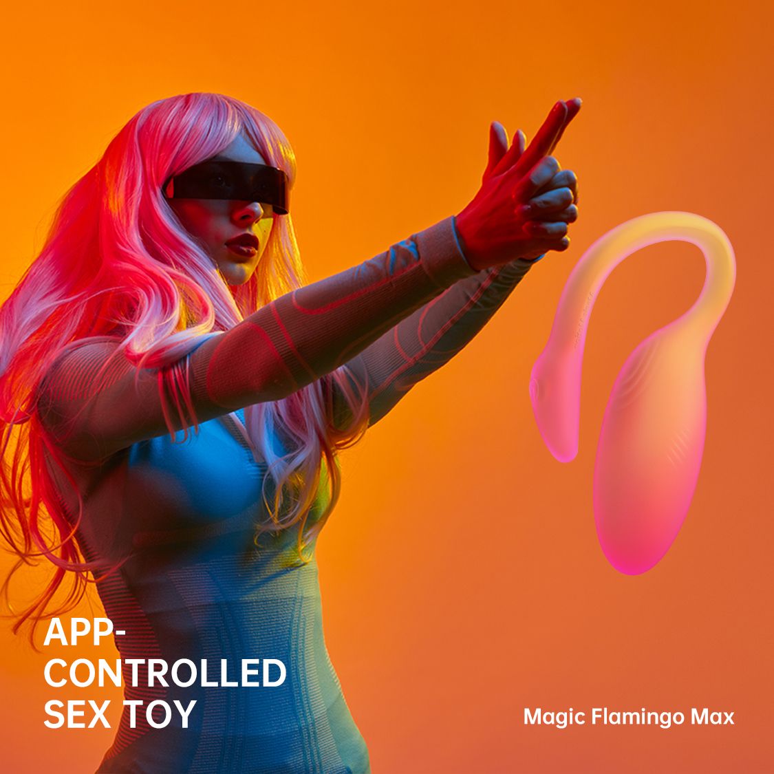 Magic Motion - Flamingo Max Vibrating Egg & Kegel Trainer in One - Orange – Kegel Balls