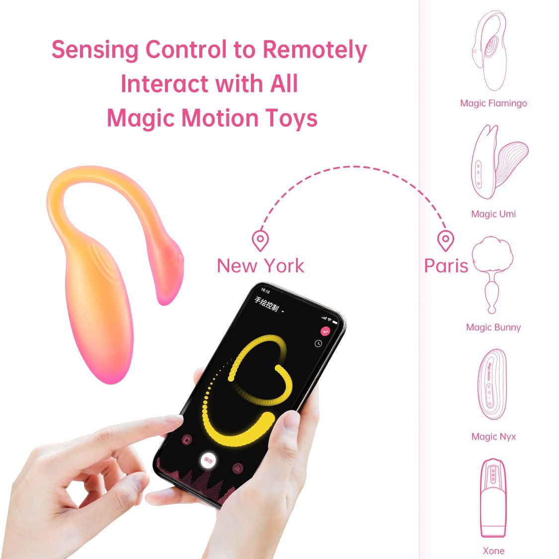 Magic Motion - Flamingo Max Vibrating Egg & Kegel Trainer in One - Orange – Kegel Balls