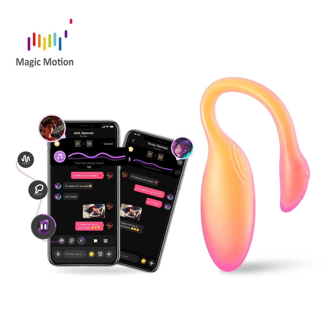 Magic Motion - Flamingo Max Vibrating Egg & Kegel Trainer in One - Orange – Kegel Balls