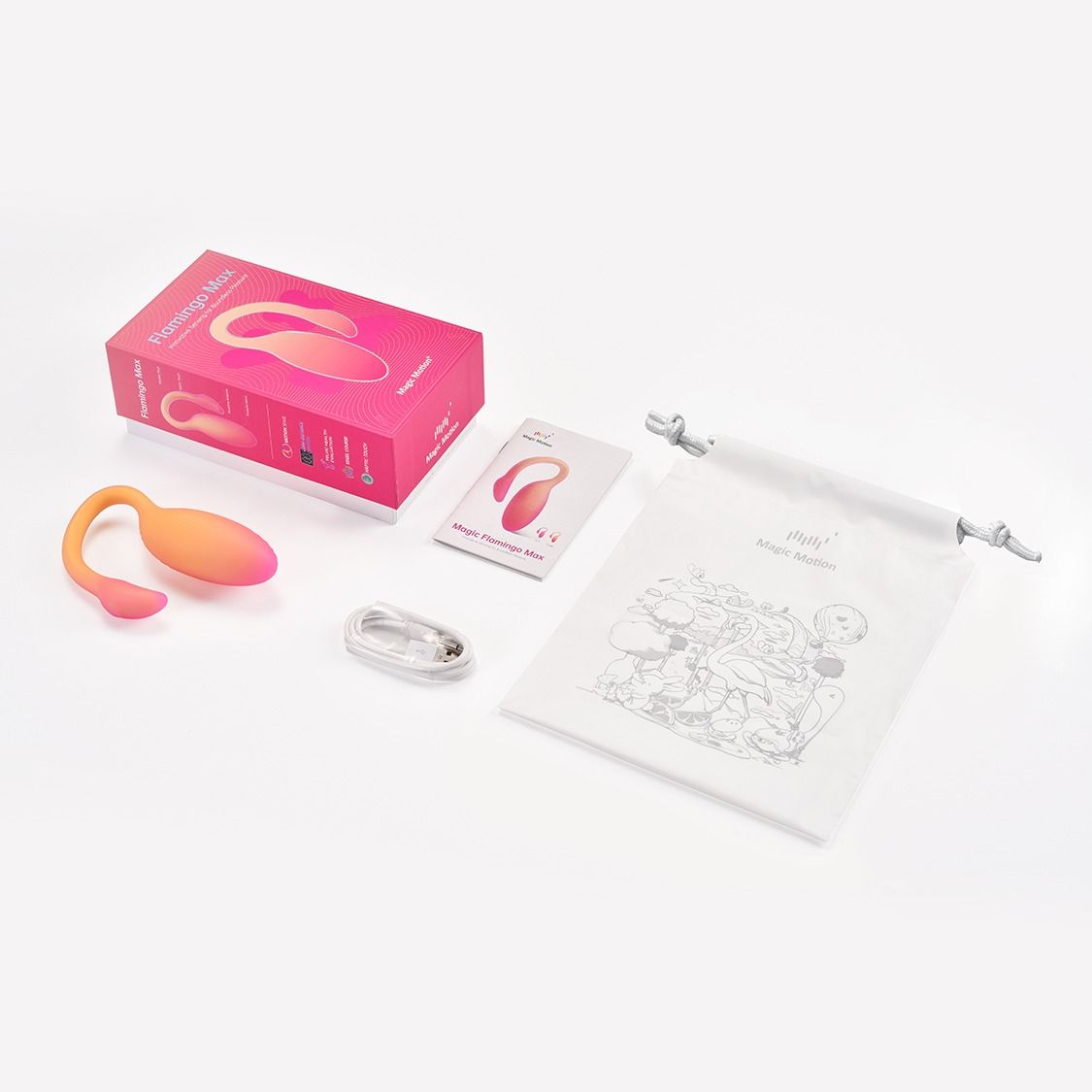 Magic Motion - Flamingo Max Vibrating Egg & Kegel Trainer in One - Orange – Kegel Balls