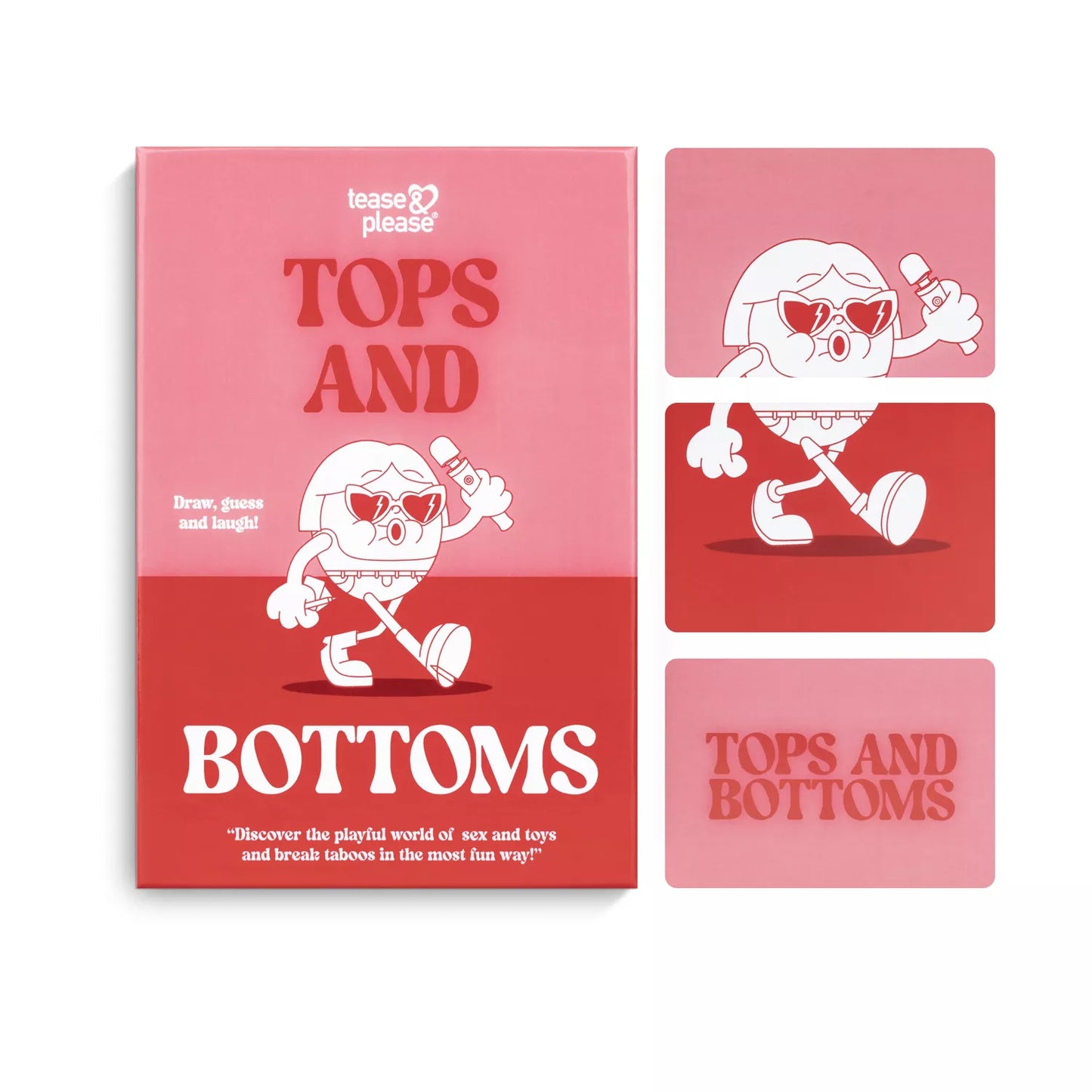 Tease & Please - Tops & Bottoms Party Game - Multi