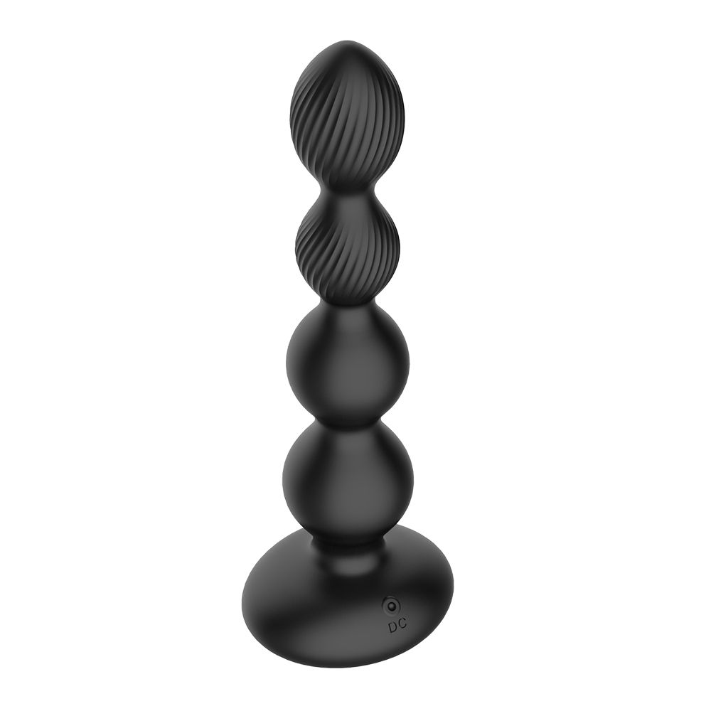 Nexus - Tornado Rotating Beaded Anal Plug - Large – Vibrating Butt Plug