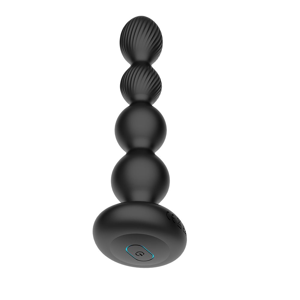 Nexus - Tornado Rotating Beaded Anal Plug - Large – Vibrating Butt Plug