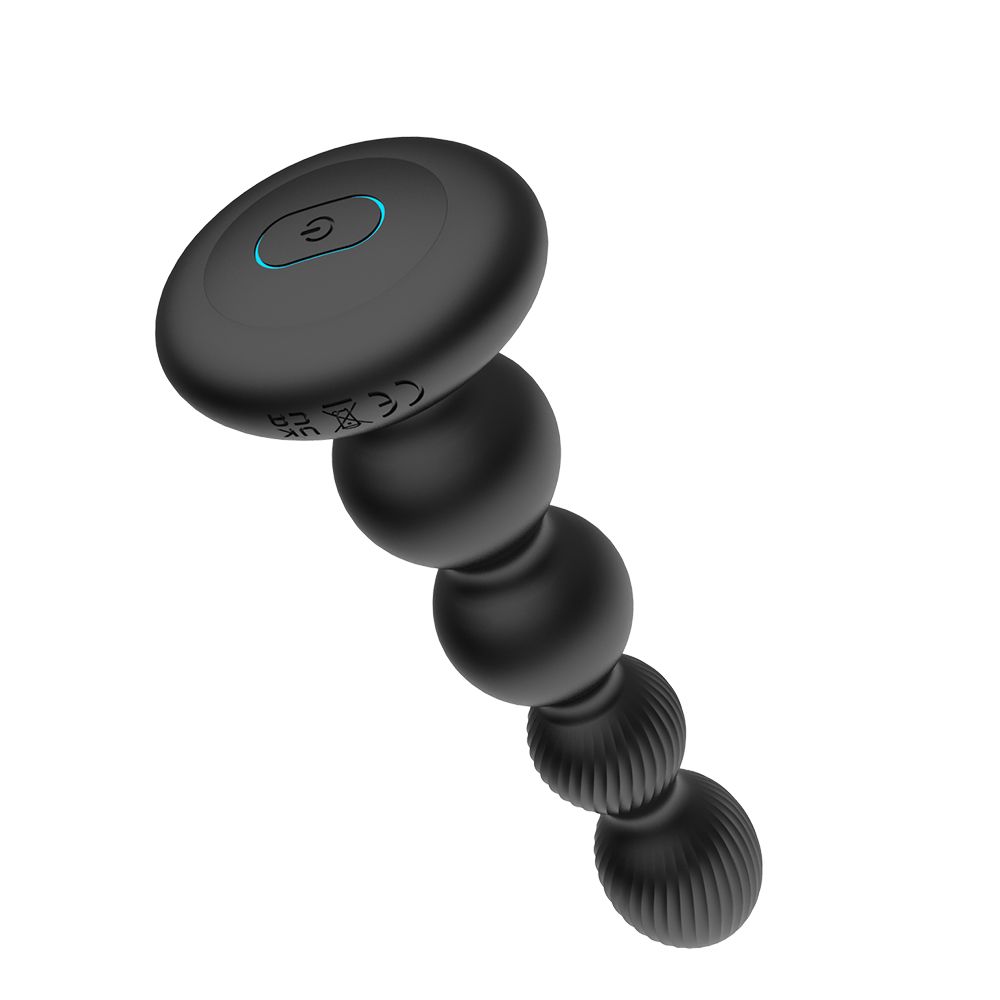 Nexus - Tornado Rotating Beaded Anal Plug - Large – Vibrating Butt Plug