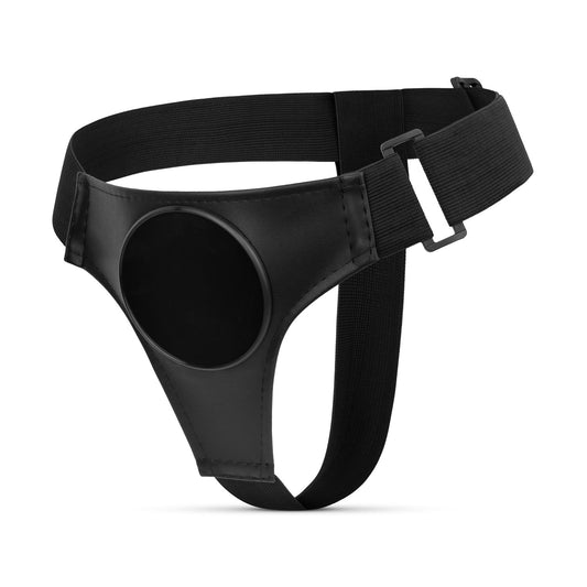 Easytoys Fetish - Harness With Suction Cup - Black – Suction Cup Dildo