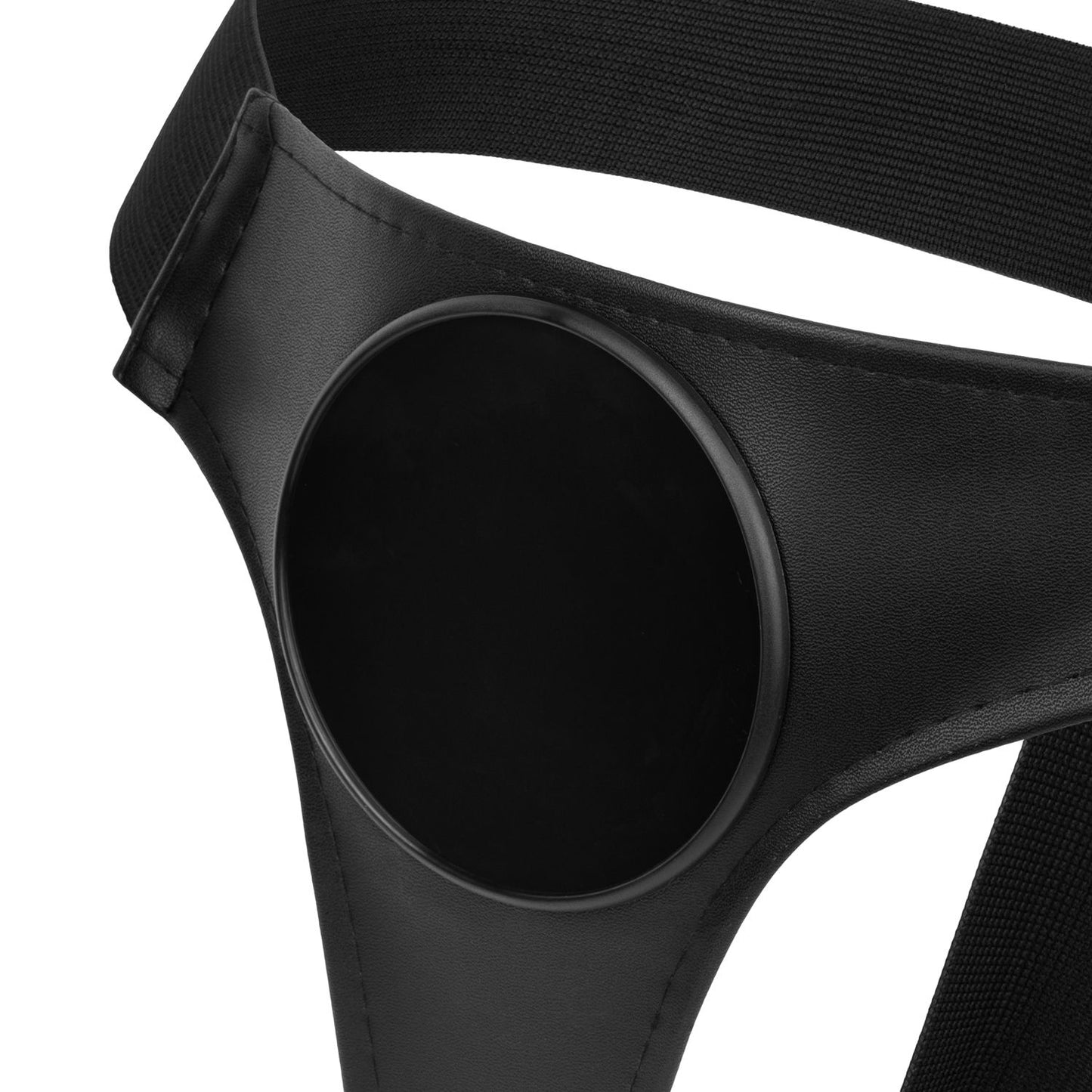Easytoys Fetish - Harness With Suction Cup - Black – Suction Cup Dildo