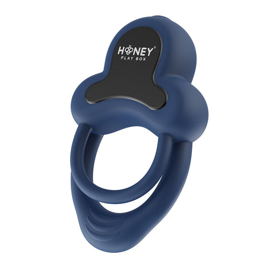 HoneyPlayBox - Anello-App-Controlled Vibrating Double Cock Ring & Clitoris – Vibrating Cock Ring